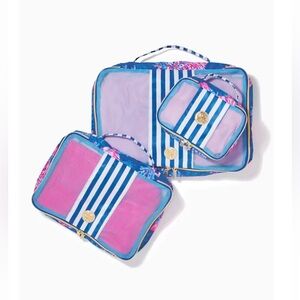 Lilly Pulitzer set of 3 Packing Cubes.NWT.